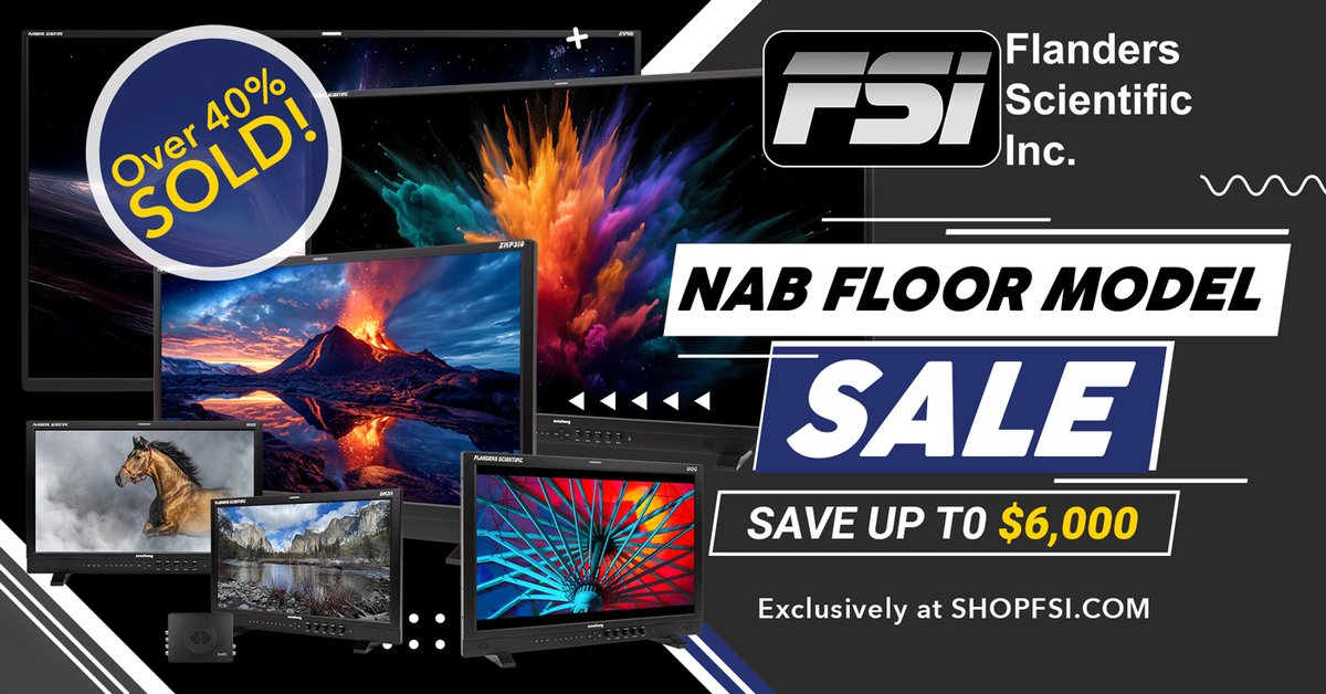 Flanders Scientific tweet media