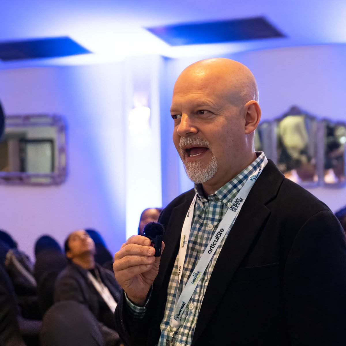 meetbee's tweet photo. Our CEO, Elan Ressel was MC at the @NewLeafTechSA  Learning Indaba to help bring together a community that truly cares about people and learning.

At MeetBee, that same focus drives how we support organisations behind the scenes for their online training and CE webinars. https://t.co/WYWbFj8Gax