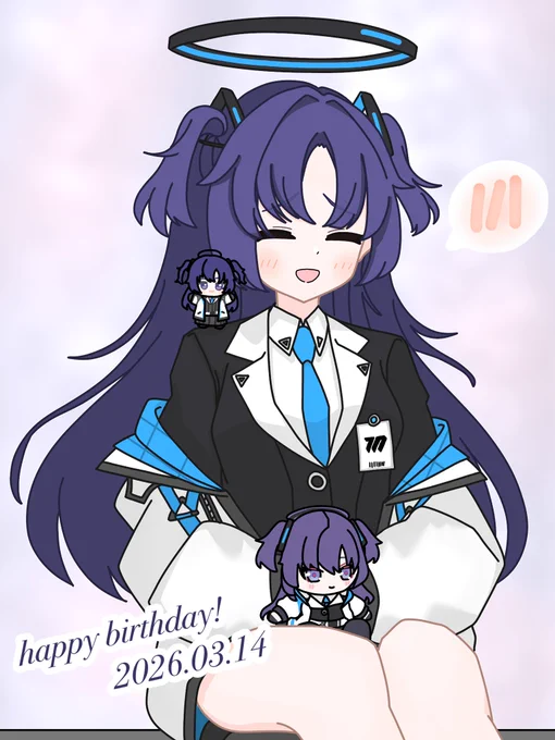 ユウカ…誕生日おめでとう…! #早瀬ユウカ生誕祭2026