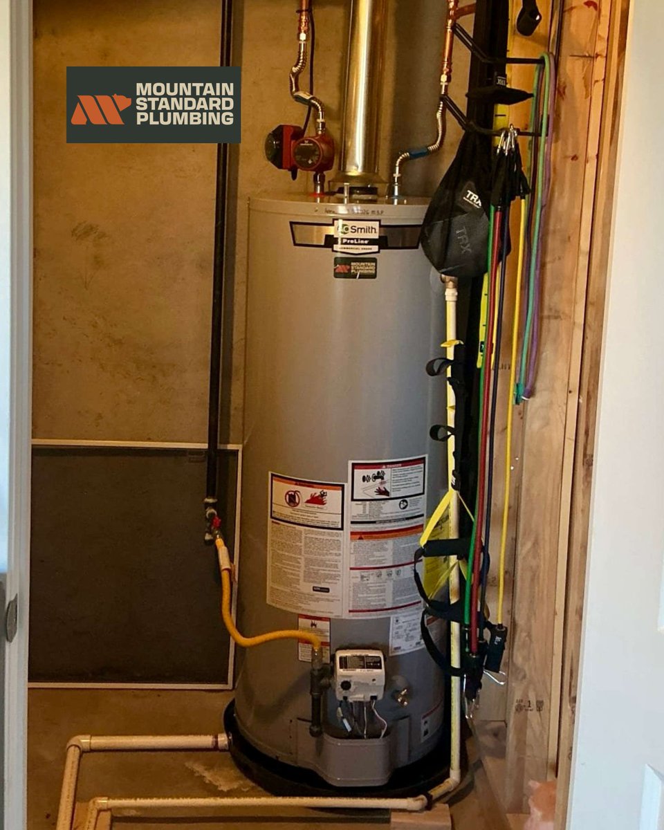 mountplumb's tweet photo. 🔥 New water heater + recirculation pump install in Parker!

Hot water is now instant at every tap - no more waiting, no more wasted water.💧

Interested? Give us a call! 720.316.0026 | https://t.co/iZlJd1ATf8 https://t.co/klDcM317Nn
