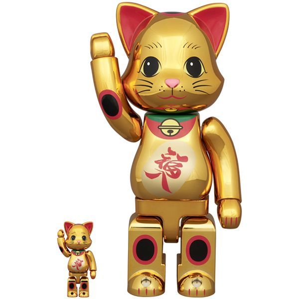 ピンクトイズ 春福猫 Charm Kitty ゴールド ギガラメ ソフビ RED SHARK