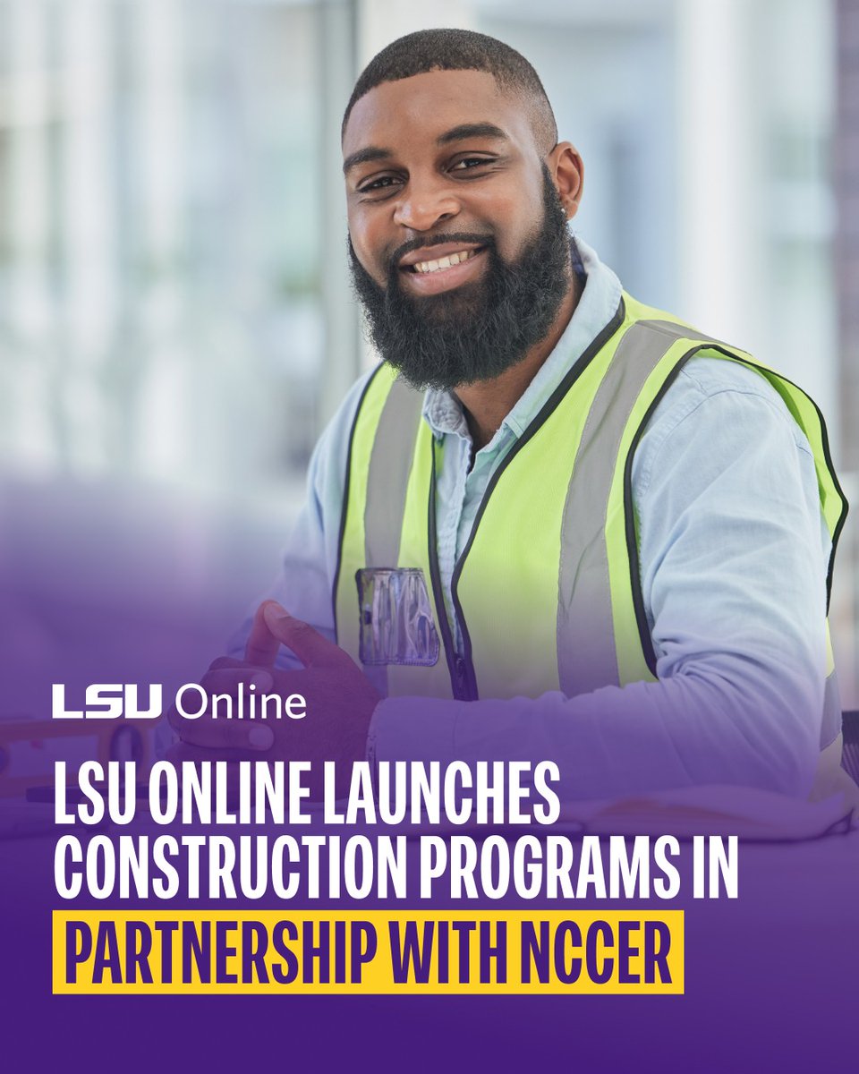 LSU Online tweet media