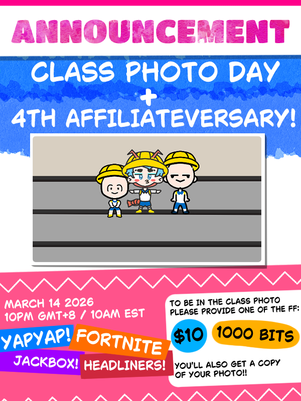 See you Saturday twin ! twitch.tv/permaugh