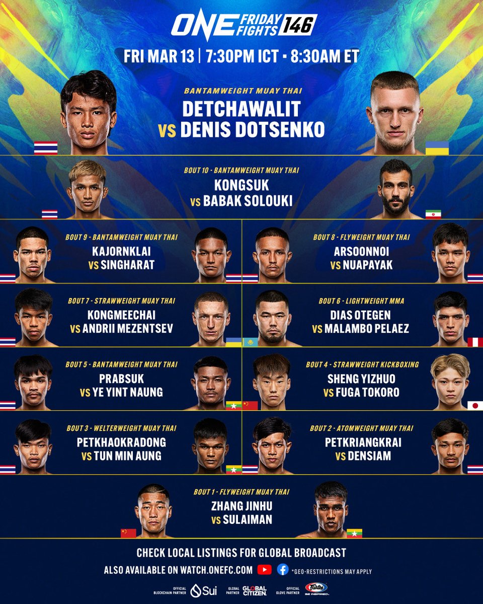 One Championship Friday Fights 146