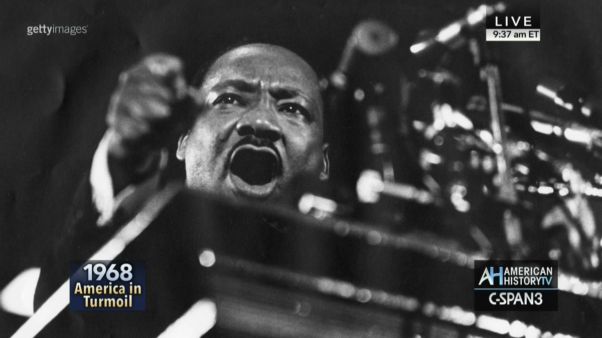CSPANClassroom's tweet image. #OnThisDay 58 years ago, civil rights leader Dr. Martin Luther King, Jr. was fatally shot while staying at the Lorraine Motel (now the @NCRMuseum) in Memphis, TN. Learn more from @UTAustin professor @PenielJoseph and others: c-span.org/classroom/docu….

#MLK #CivilRights #OTDH #OTD