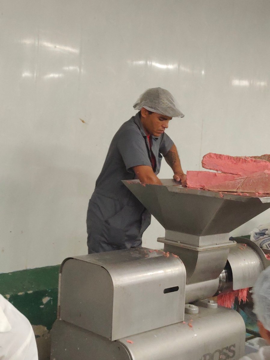 Un colectivo comprometido con la producción de alimentos lo constituye la Brigada de Conformado de la empresa centrados en la elaboración de embutidos y las hamburguesas conformadas de MDM.#GenteQueSuma #EpigranVaPorMás