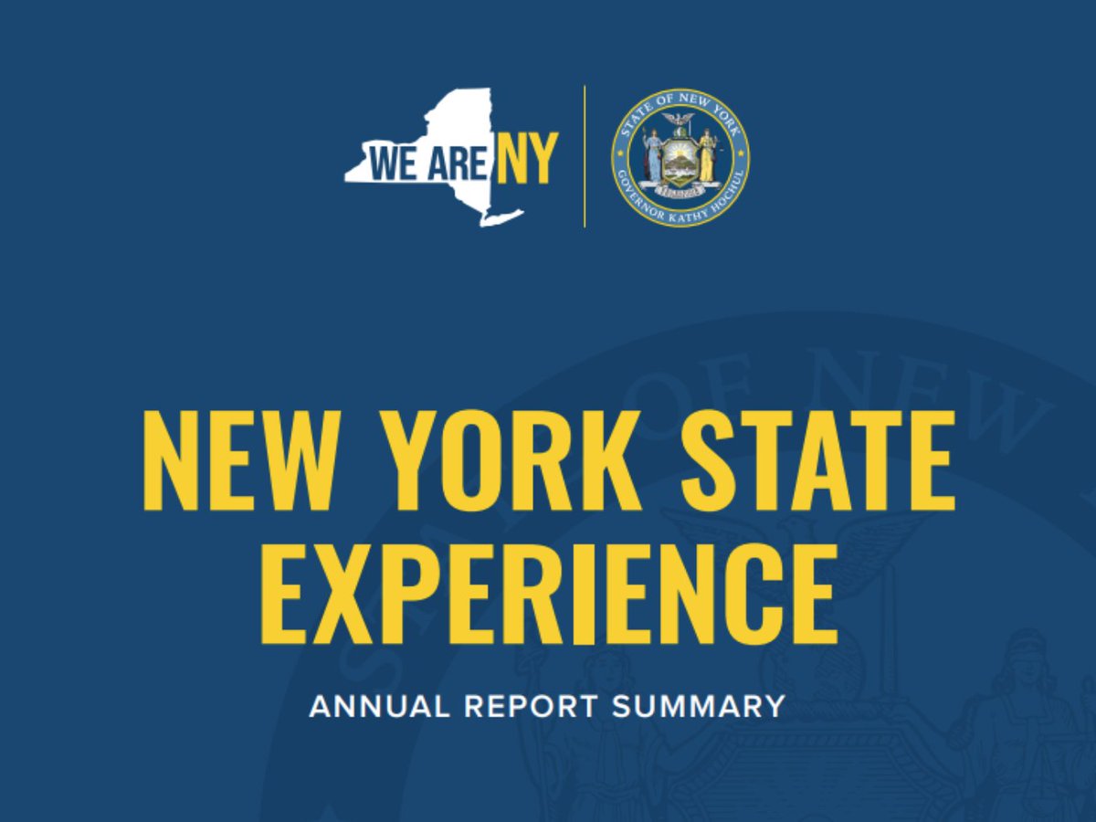 NYS Office of Customer Experience tweet media