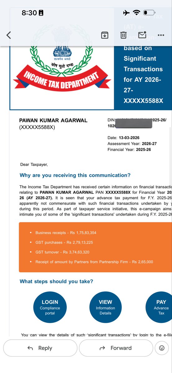 CA Anil Kr Yadav tweet media