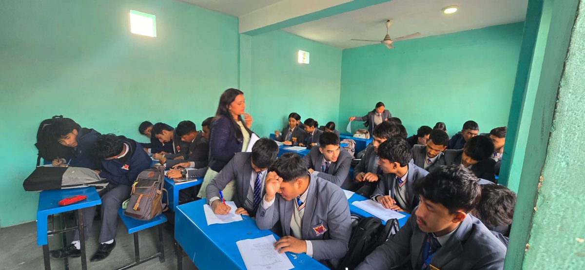 BCD_KU's tweet photo. We held an inspiring discussion with students at Kathmandu College of Central State, exploring how higher education strategically shapes future career paths. We took a close look at why the Social Sciences are a vital foundation in today’s complex world. https://t.co/nCNMgZy5WX