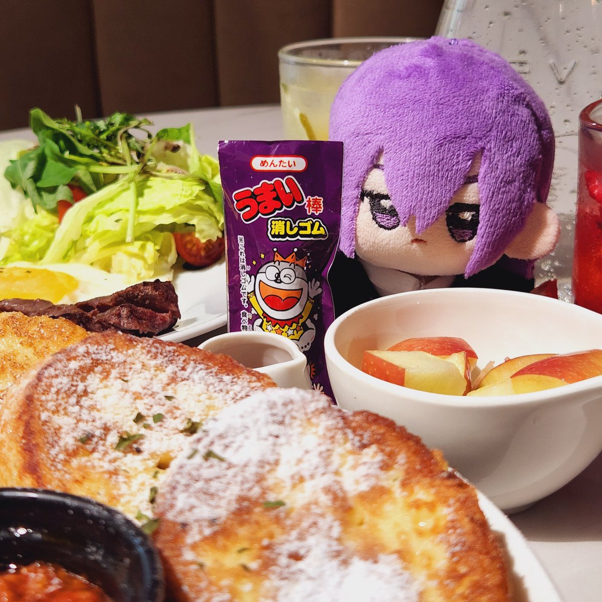 ambert_art's tweet photo. 紫原敦 💜💜
かわいいぬい活 ✨️✨️ https://t.co/J8wHi58S2F