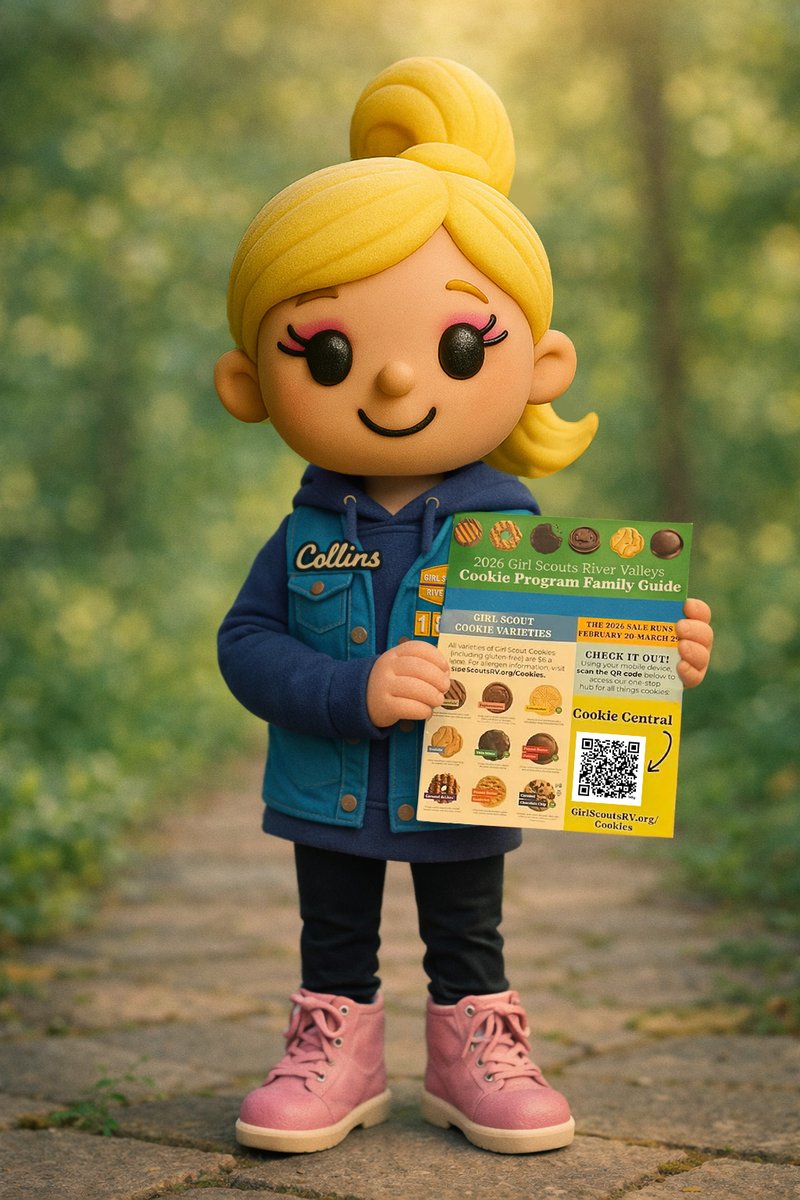 ChrisLiskiewicz's tweet photo. Girl Scout Cookie SZN 🍪

My daughter Collins is chasing a BIG goal this year.

If you want cookies shipped directly to your doorstep here's a link to get all your favorites ⤵️

https://t.co/5YUsxDVTOO

Thin Mints in the freezer = elite life decision. https://t.co/0P5uSgCPYV