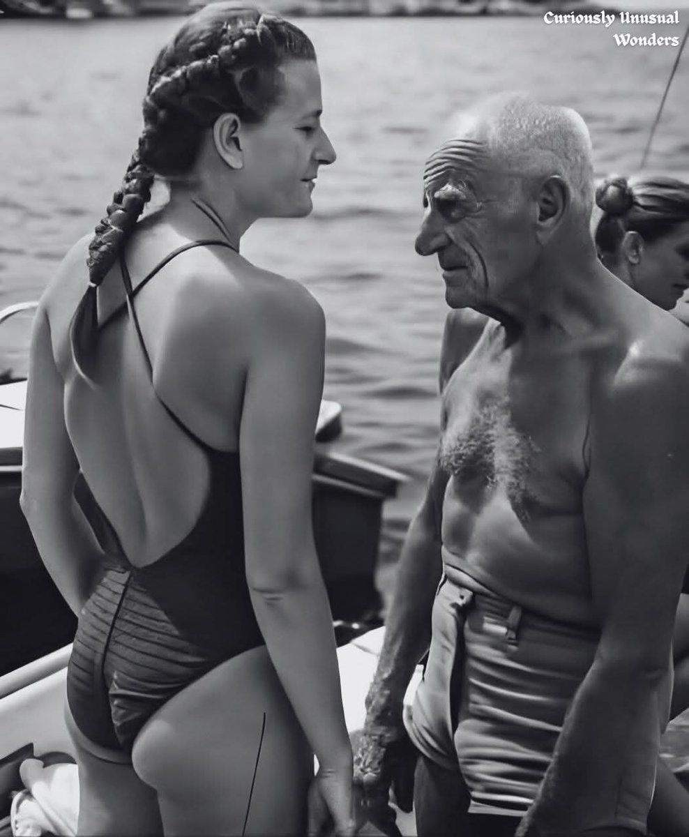 Mr_Husky1's tweet photo. In 2009, renowned Italian freediver Enzo Maiorca was exploring the waters off Syracuse with his daughter Rossana when something unexpected happened.
While descending into the depths, Enzo felt a soft bump on his back. He turned, expecting to see a curious sea creature — and found a dolphin urgently trying to get his attention.
Without hesitation, the dolphin dove deeper. Enzo followed.
Around 15 meters below, they discovered a second dolphin, hopelessly tangled in an abandoned fishing net. It was fighting for air. Enzo quickly signaled to his daughter for a knife. Together, they worked swiftly and carefully to cut the net and release the dolphin.
The moment it broke free, it let out a sound Enzo would later describe as “almost human — a cry of relief.”
As they surfaced, they realized why the rescue had been so urgent — the dolphin was pregnant. Just moments later, she gave birth in the open ocean.
The male dolphin swam around the scene, then approached Enzo. In a gesture that felt deeply intentional, it gently touched his cheek with its snout — like a kiss of gratitude — before vanishing into the blue with its new family.
Reflecting on the experience, Enzo said:
“Until man learns to respect and speak to the natural world, he can never truly understand his place on this Earth.”
 Nature always has something to say — if we choose to listen.
Credit Goes to Respective Owner