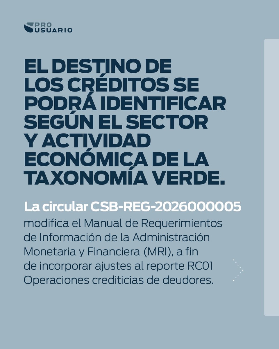 SuperdeBancosRD's tweet photo. Nos sentimos felices de comunicar este avance en materia de crédito sostenible. ♻️

Desliza para conocer más sobre la identificación de créditos de acuerdo con la taxonomía verde.

#CircularSB #RegulaciónSB https://t.co/0zda63TCva