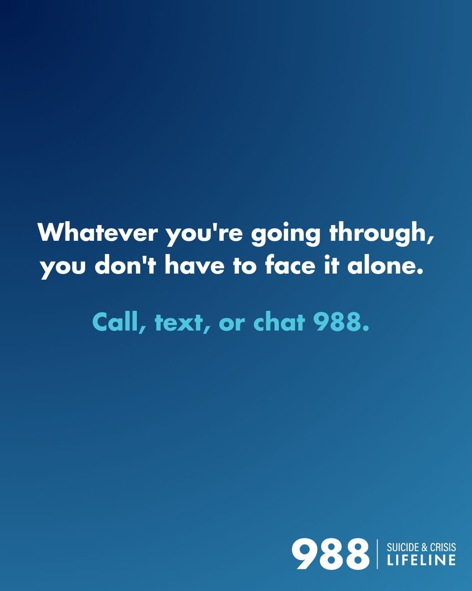 988 Suicide & Crisis Lifeline tweet media