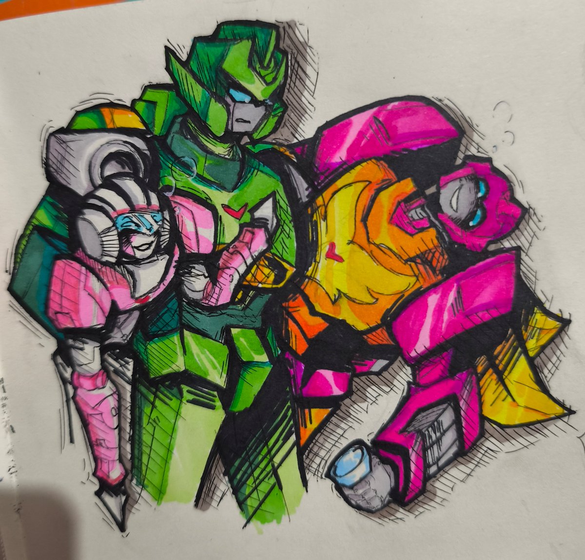 xxgalaxyprime's tweet photo. Overcharged mf s (1/3)
#springrodcee
#transformers #springer #hotrod #arcee https://t.co/ujoG6zE5Sk