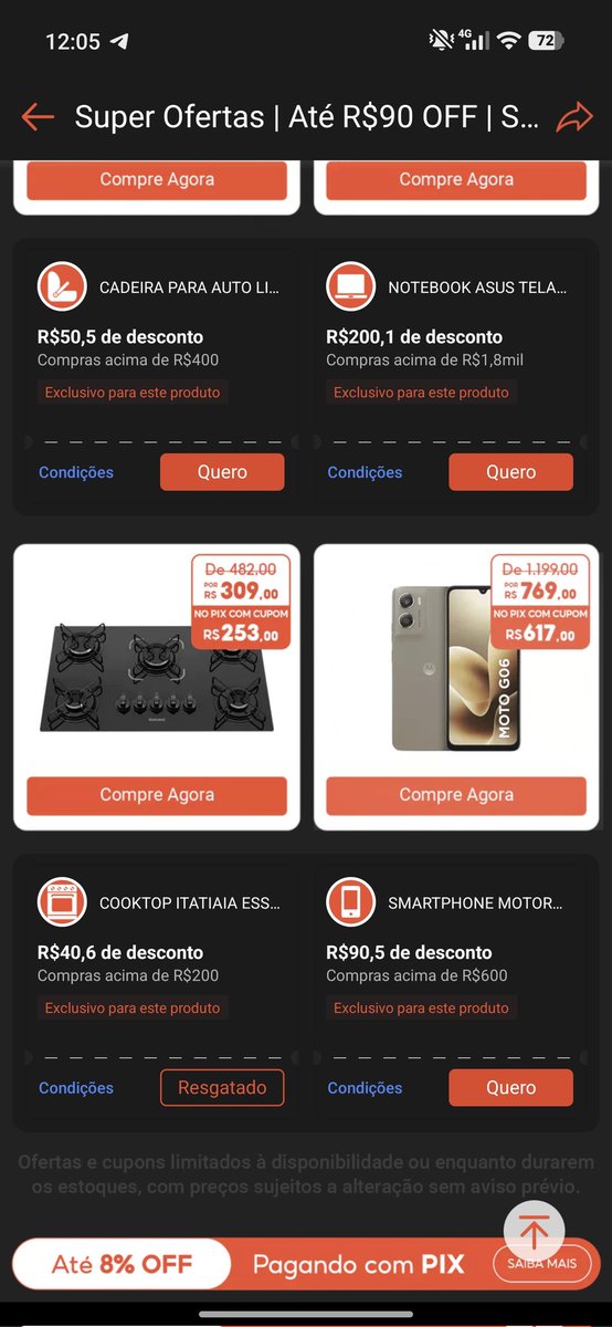CCarramanhos's tweet photo. @shopee_br consegue me explicar essa propaganda? Não consigo chegar no preço informado. https://t.co/zGc5w3h15t
