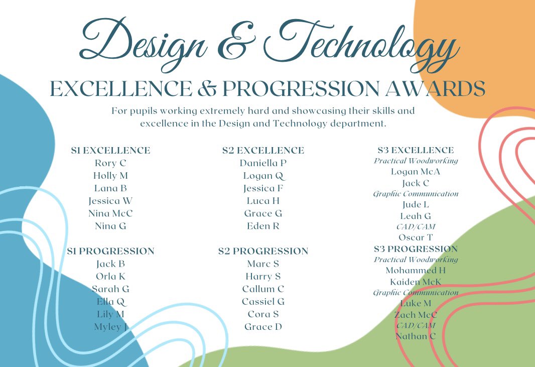 St Columba's D&T tweet media