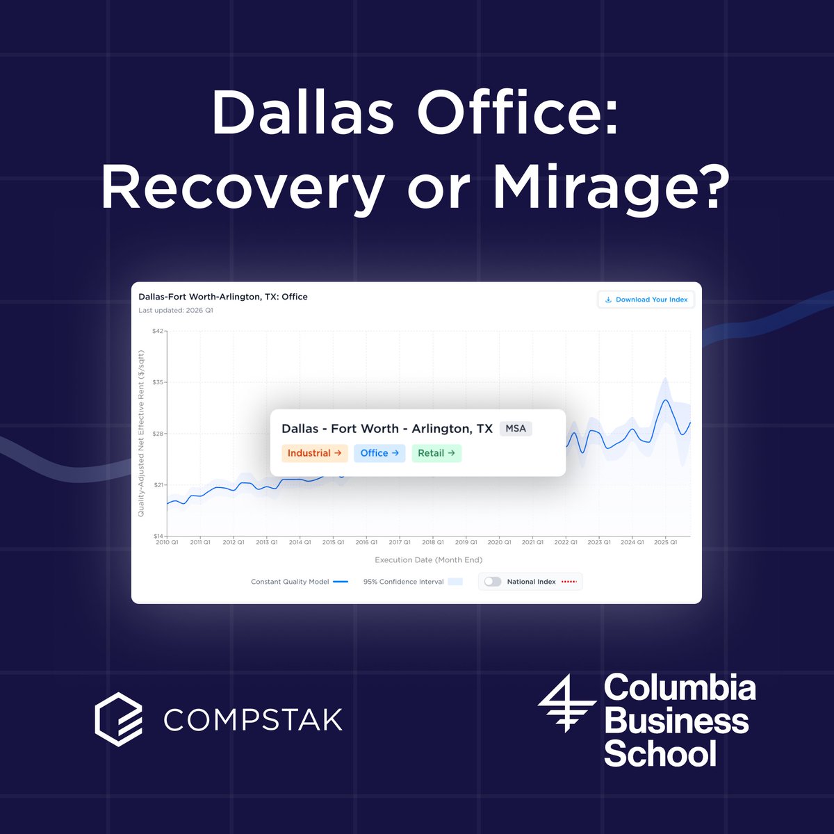 CompStak tweet media