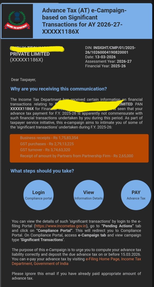 CA Mikhil Sarawagi tweet media