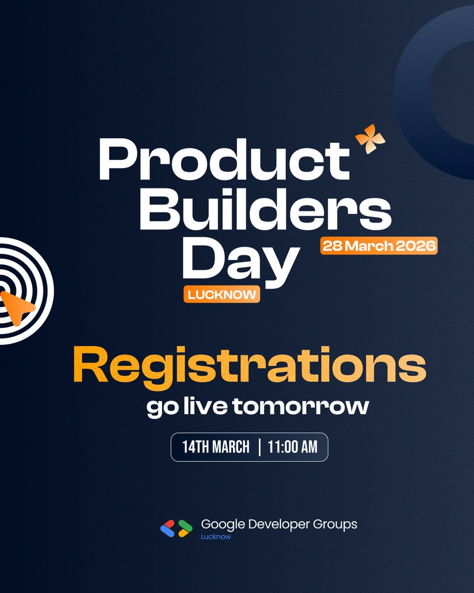 GDG LUCKNOW tweet media