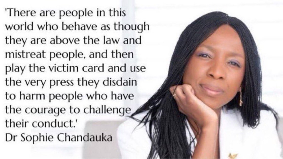 No because Prince Harry keeps on proving Dr. Sophie Chandauka right.

This is the black woman that Harry and Meghan bullied and harassed in the media for years.