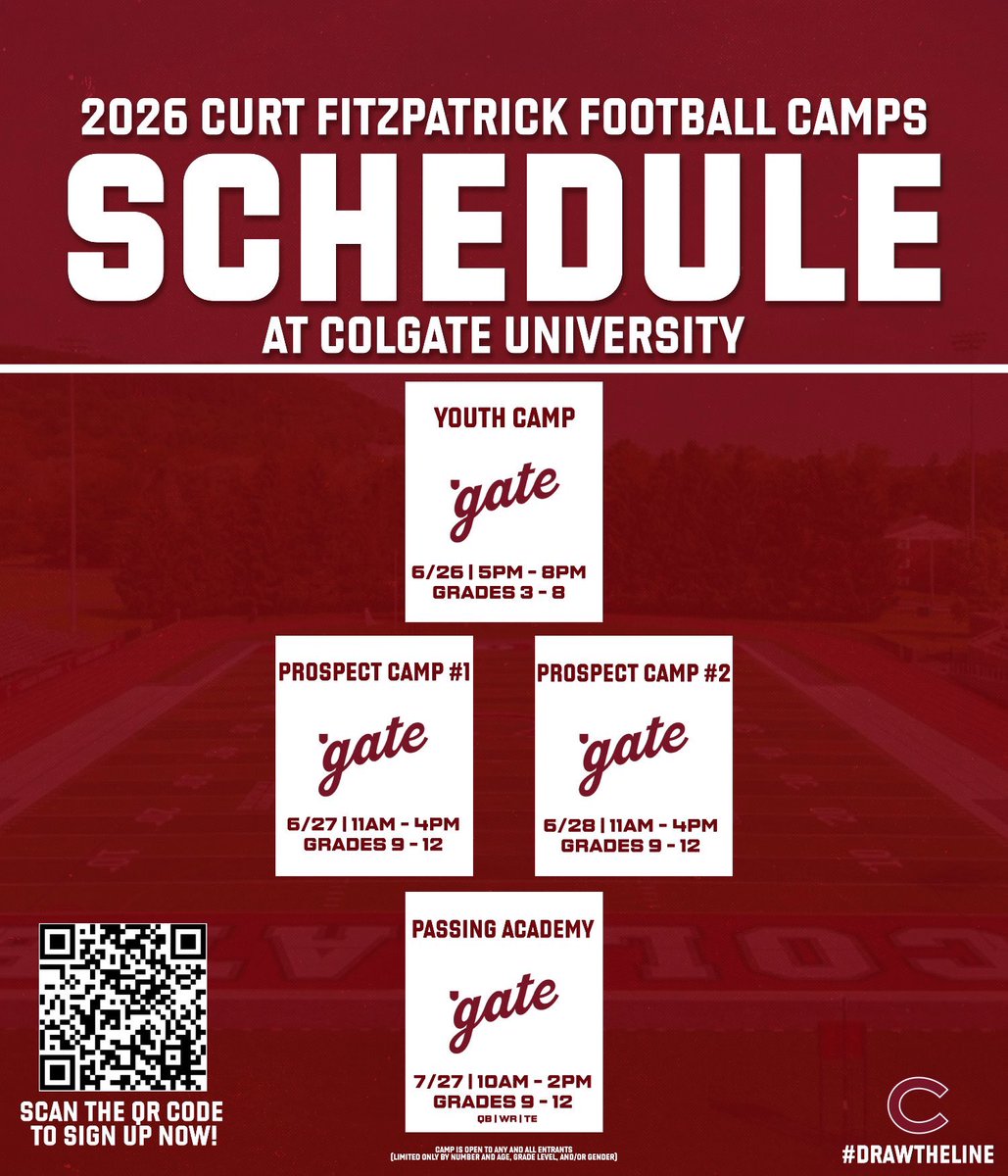 Colgate Football tweet media