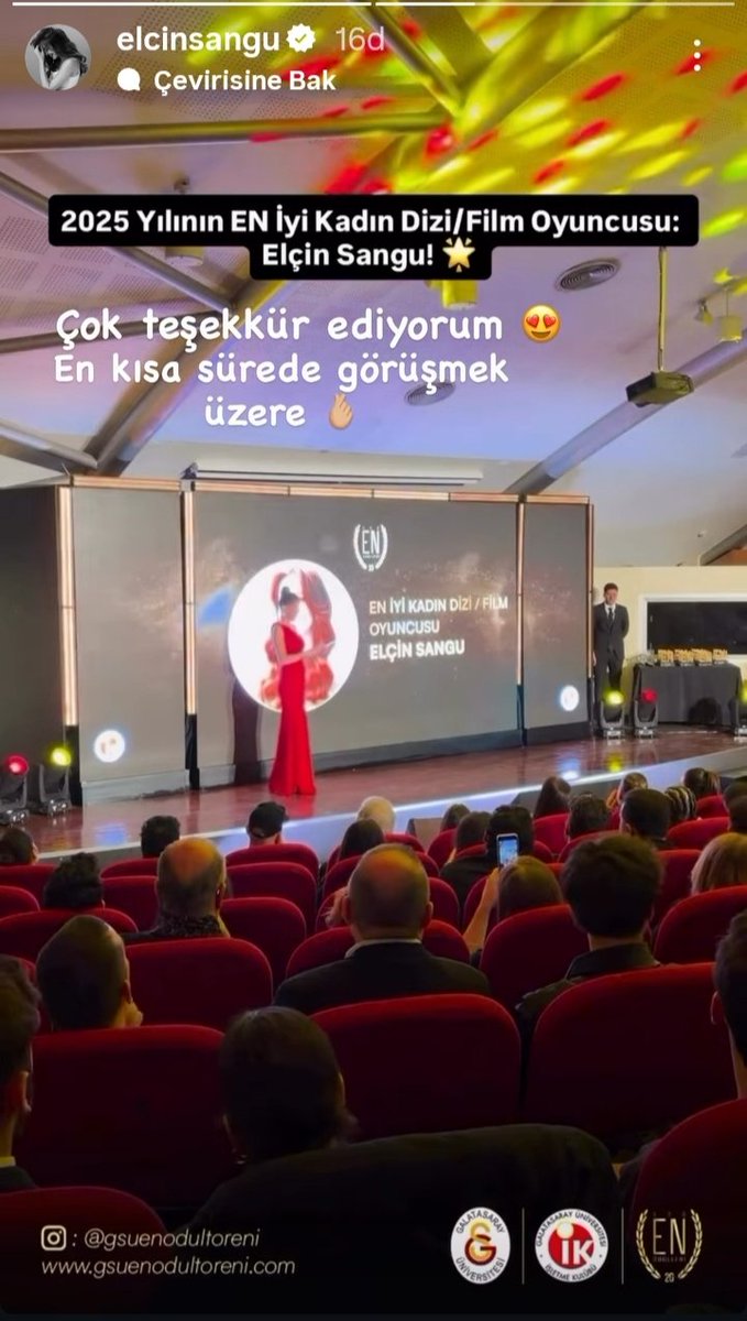 "En kısa sürede görüşmek üzere"
yeni proje mi, Uykucu geliyor mu, yoksa seyirciyle buluşma mı?
Yeter ki gelsin, biz kesin bekliyoruz🤍✨