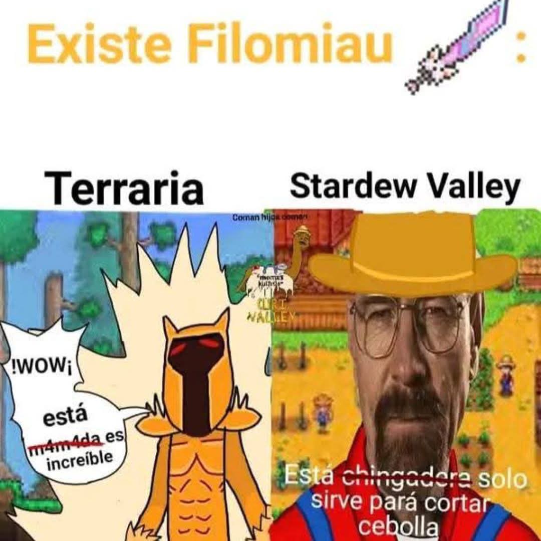 ShitpostRandom's tweet photo. La nerfearon papus :"vv https://t.co/xFeIrsAKBn