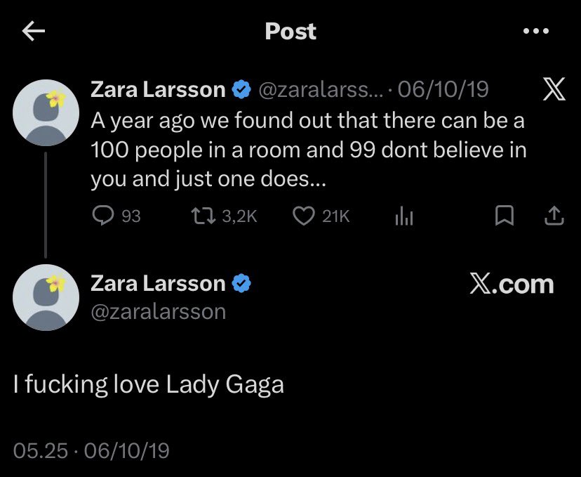 Gaga Crave 🌷 tweet media