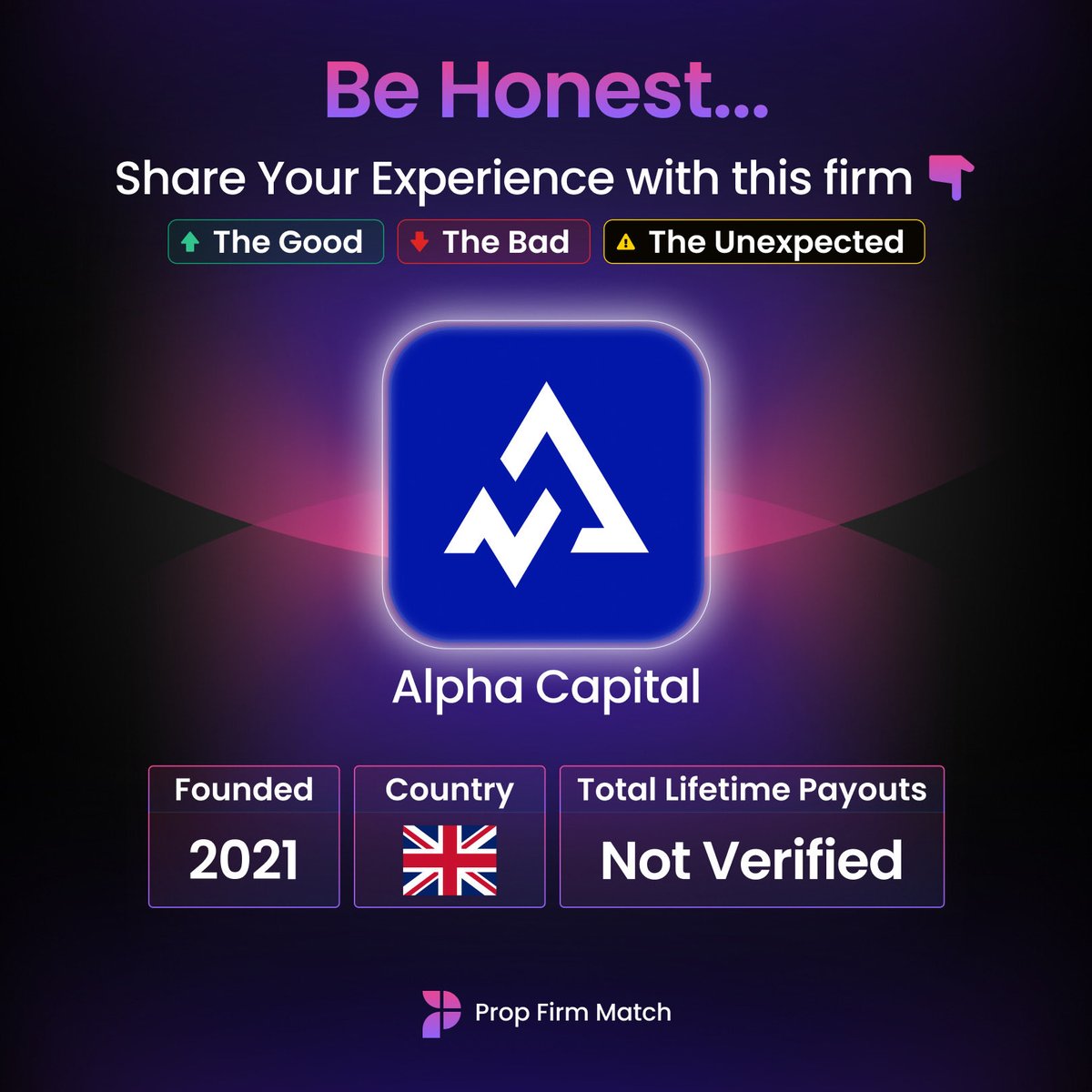 Prop Firm Match tweet media