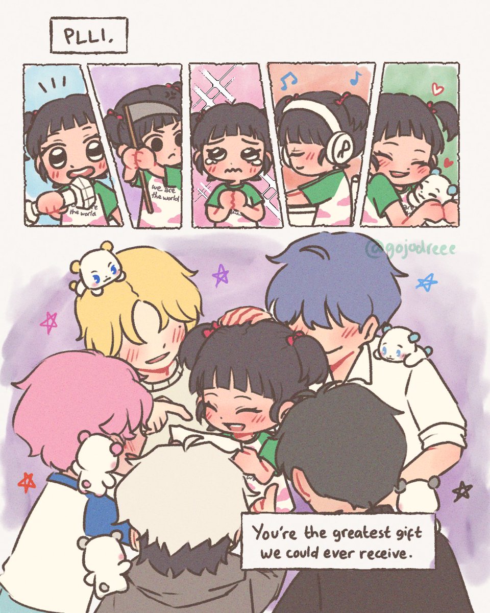 (3/3)

Actually, the greatest gift is already here, PLLI.