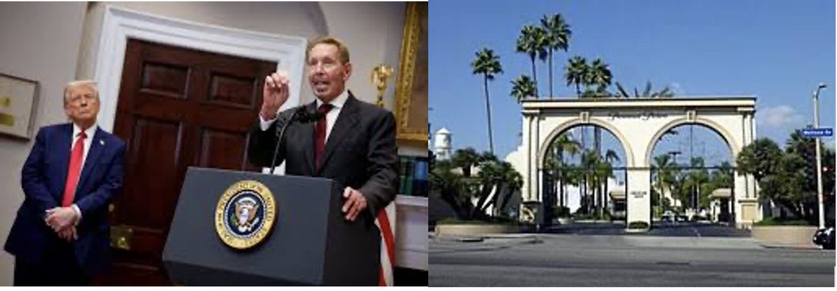 Hollywood’s upper echelons either agree with Trump or are intimidated by him, or both. The takeover of Warner Bros by the reactionary Ellisons places more and more of the “world of entertainment and news” in the hands of those directly involved in CIA-Pentagon conspiracies.