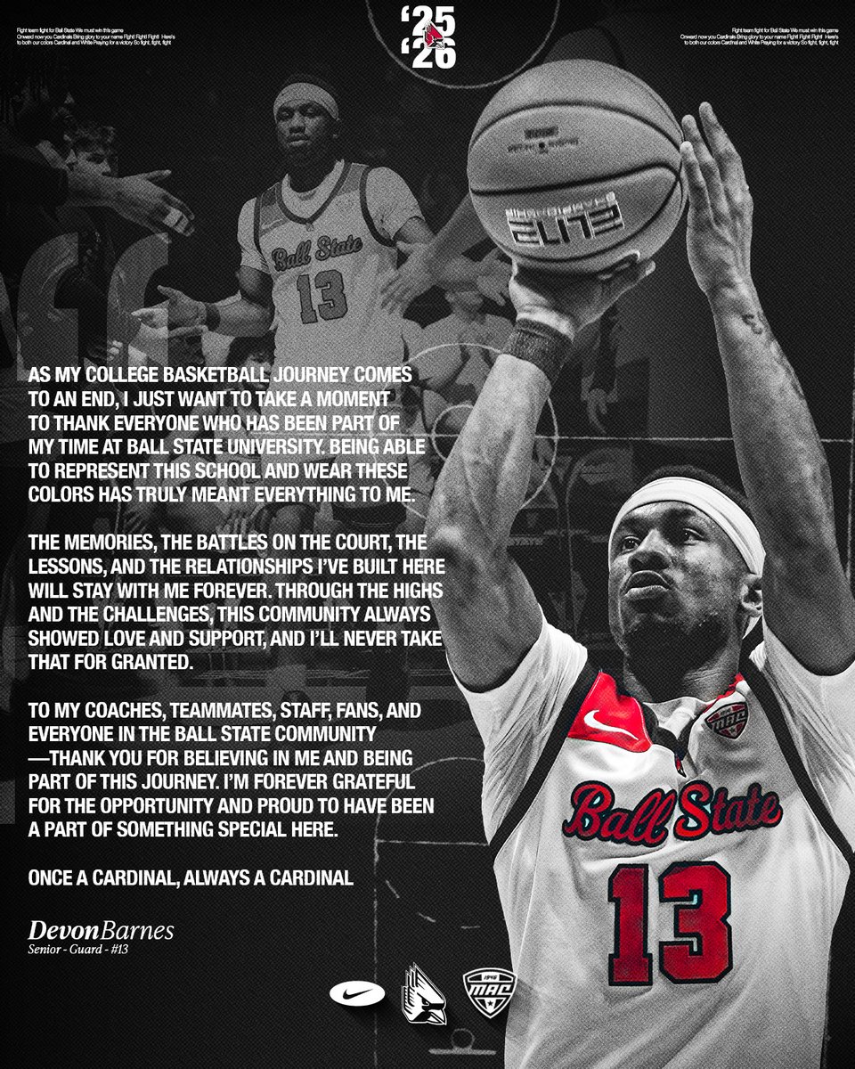 Ball State Men's Basketball tweet media