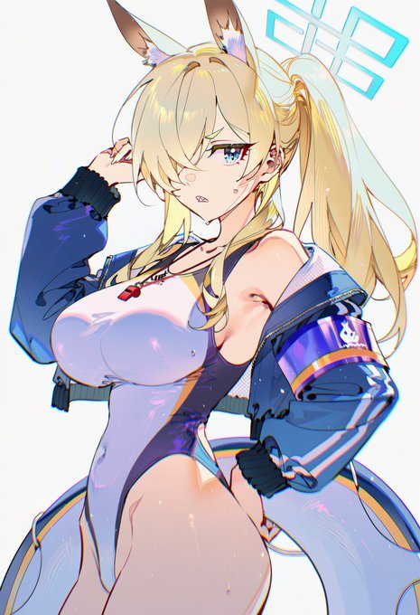 ブルーアーカイブの競泳水着カンナ