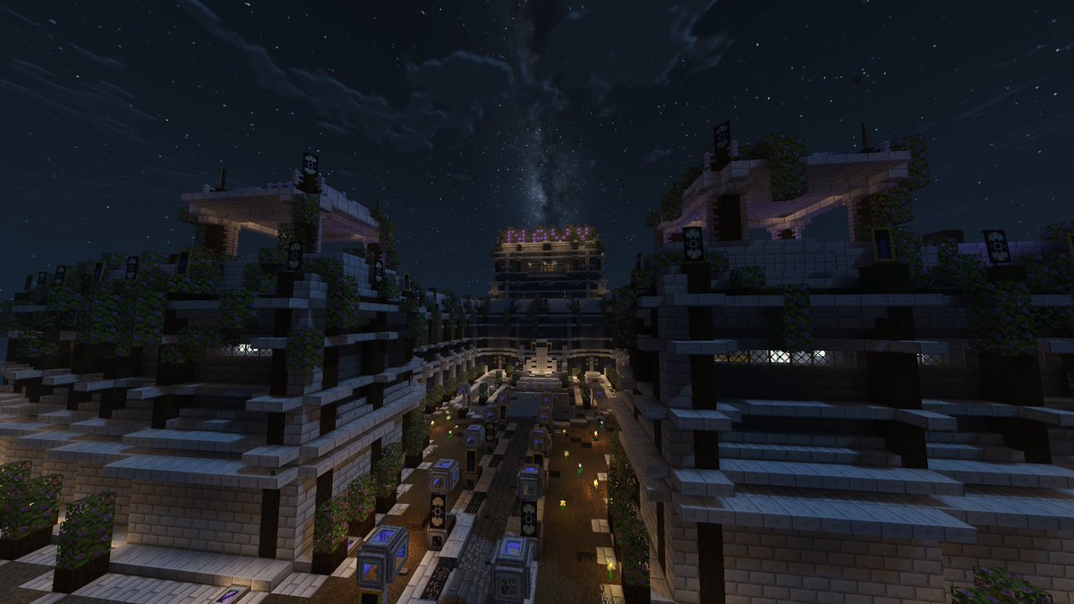 vtuberorigins's tweet image. The night sky above the Navy Headquarters is so calm....

#VoriginsS3 #minecraftsmp #VTubers #VtubersEN