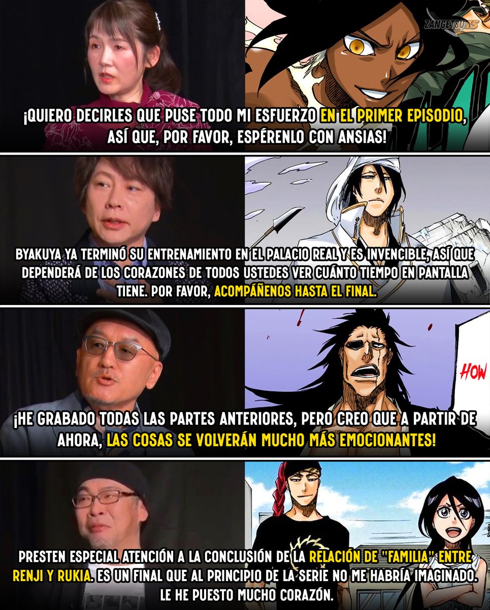 Lo que será este Cour 4 🗿

Fuente: 『BLEACH』THE STORIES OF CASTS

#BLEACH