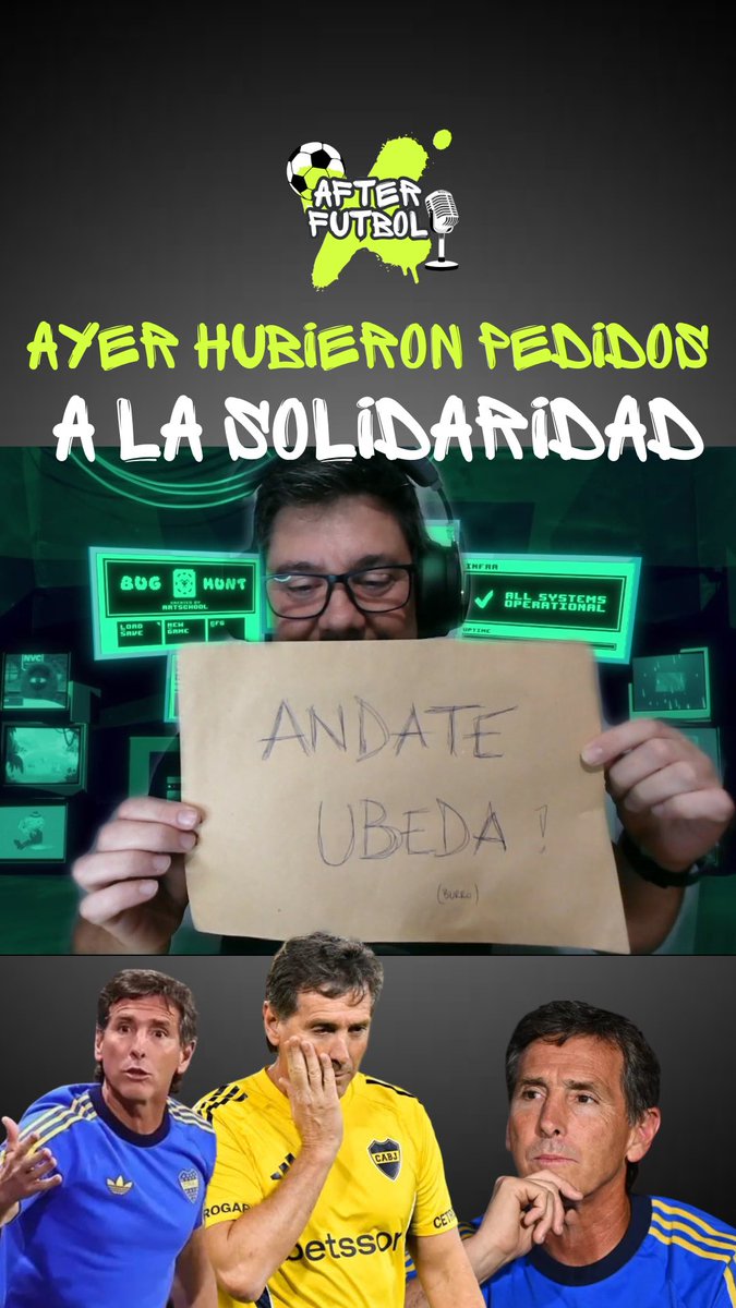 AFTER FÚTBOL🎙️⚽ tweet media