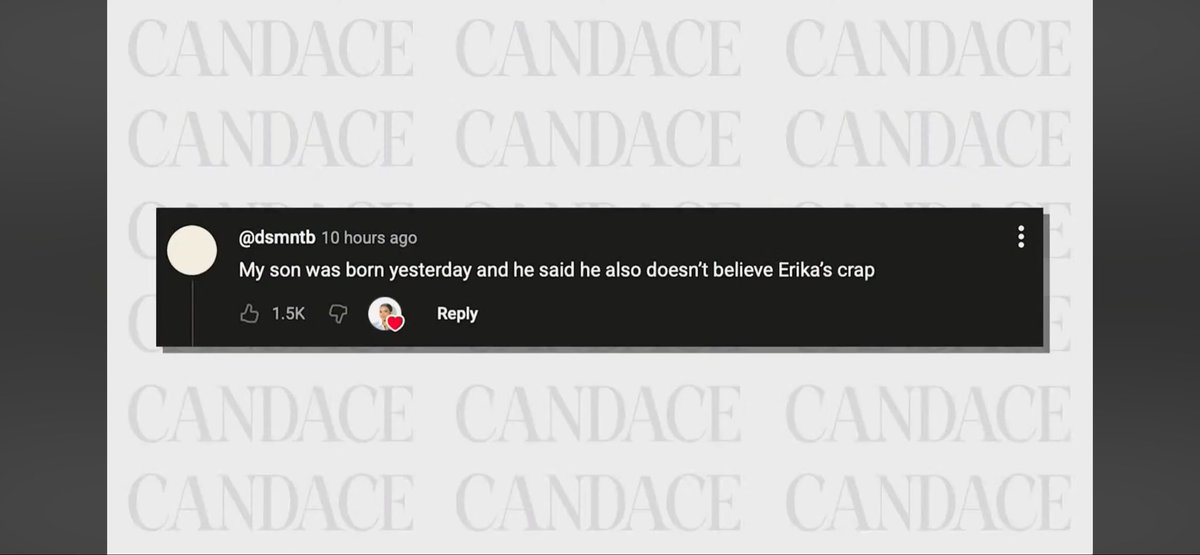 ExtraMachina's tweet photo. Yay @RealCandaceO likes my jokes 🤣 but also, Facts! https://t.co/G3XSzzW0Hg