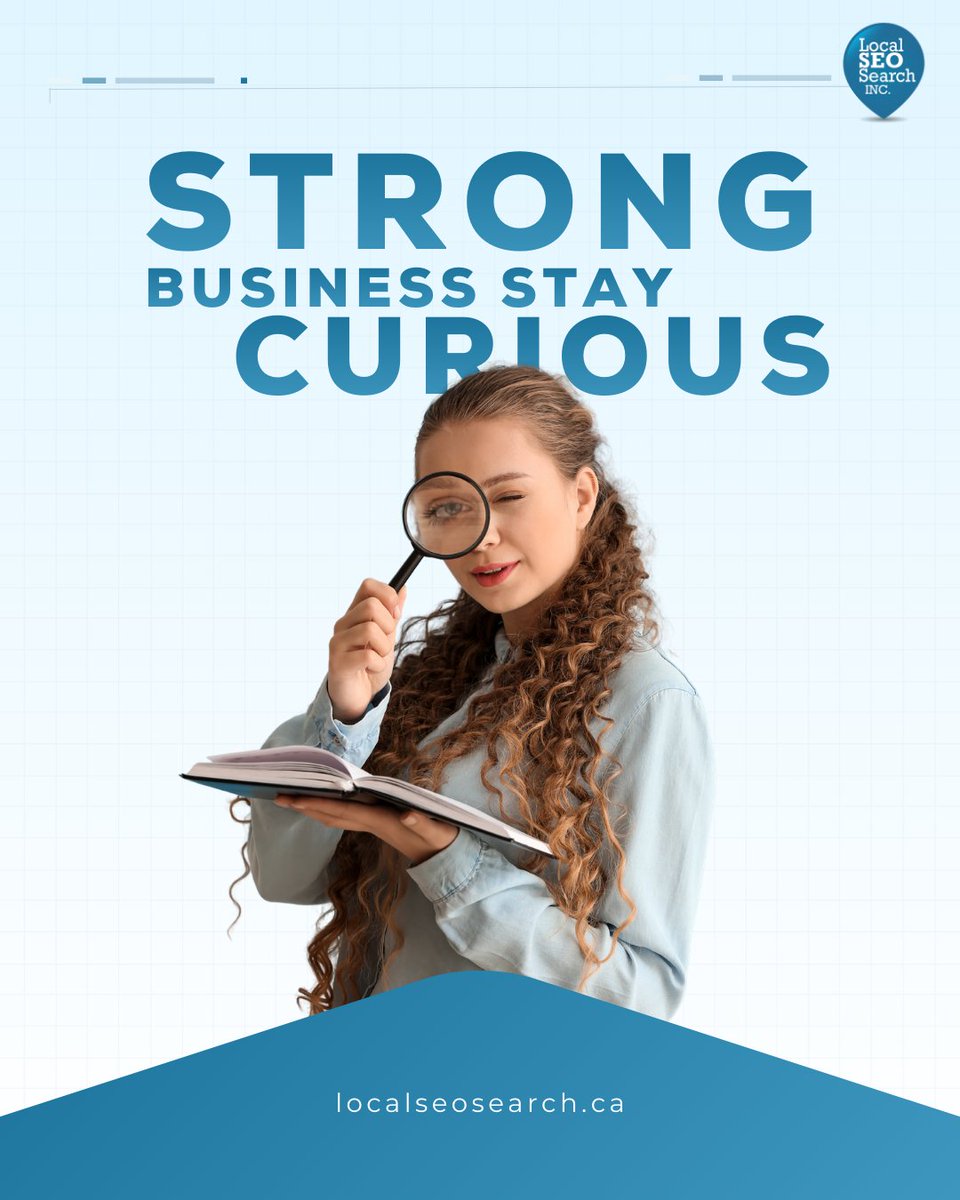 Curiosity drives improvement. Asking how something can work better often leads to the next breakthrough