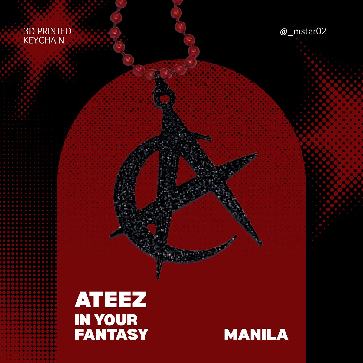 _mstar02's tweet photo. ATEEZ In Your Fantasy In Manila

I’ll be giving out freebies to atinys that ill spot tmr !!

- accepting trades to when yall see me ^_^

3D Printed Keychains (limited amt only)

#InYourFantasy_MNL #ATEEZ #ATINY  #ATEEZinManila https://t.co/MSkdYV0K9X