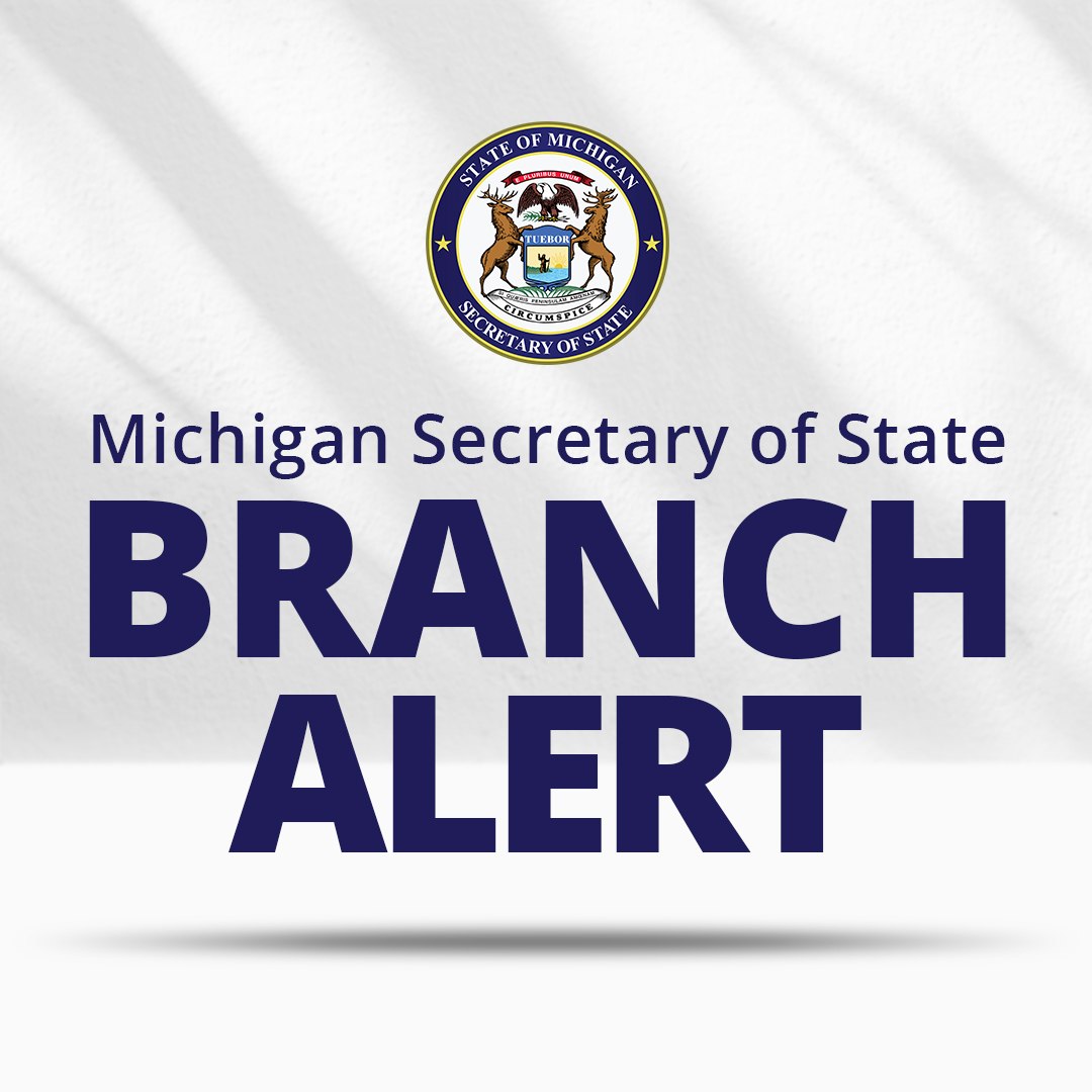 Michigan Department of State tweet media