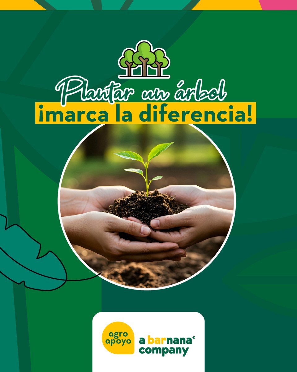 ¿Sabías que un solo árbol puede absorber 22 kg de CO2 al año? 🌳✨
En Agroapoyo apostamos por acciones que marquen la diferencia. Reducir nuestra huella de carbono es parte de nuestro compromiso con un agro más verde y sostenible. 🌱🍃 ¡Sembremos juntos el cambio! 🌍
#Agroapoyo