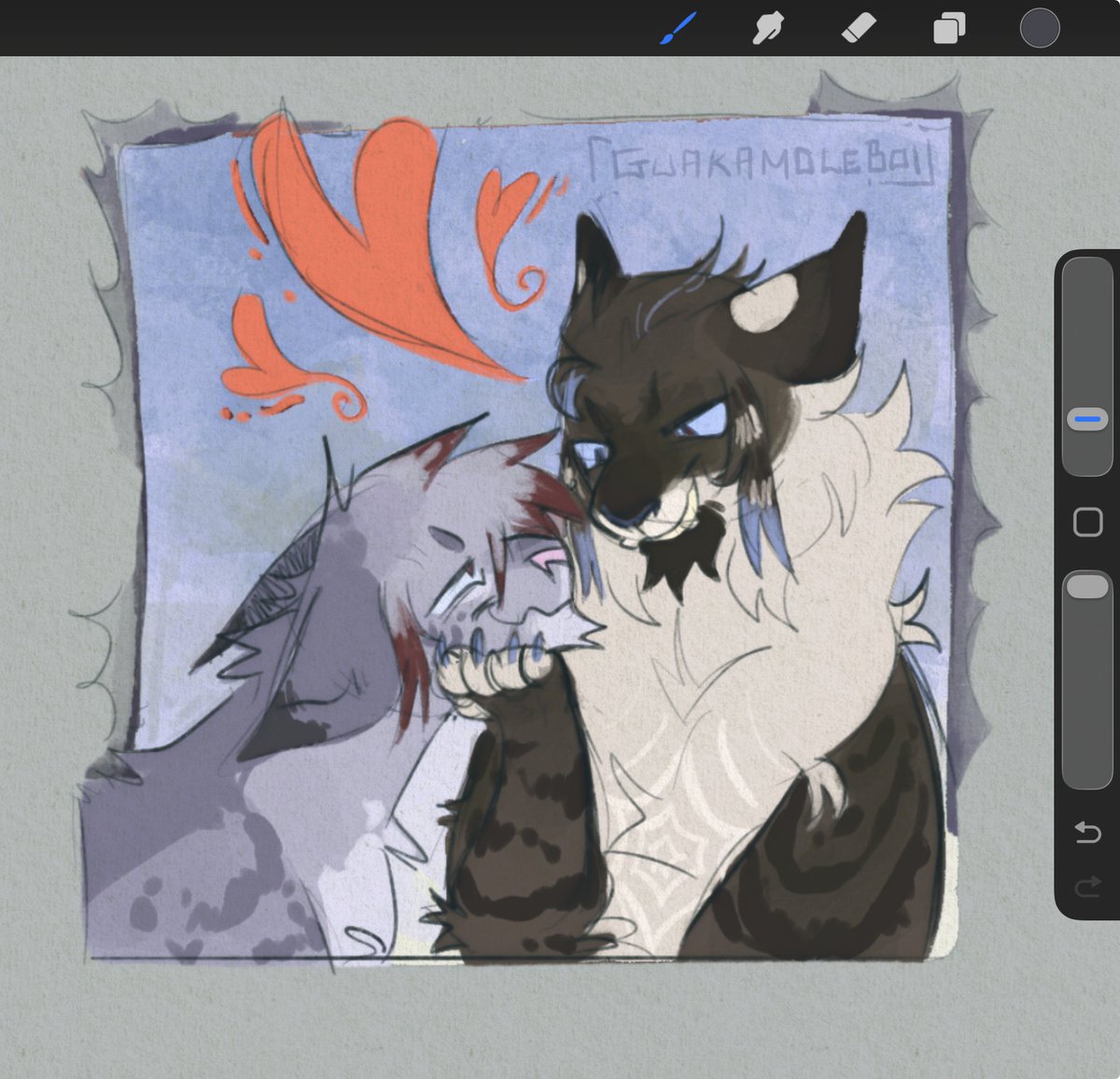 Hawkash! ^^
(Mothpool will be next!)