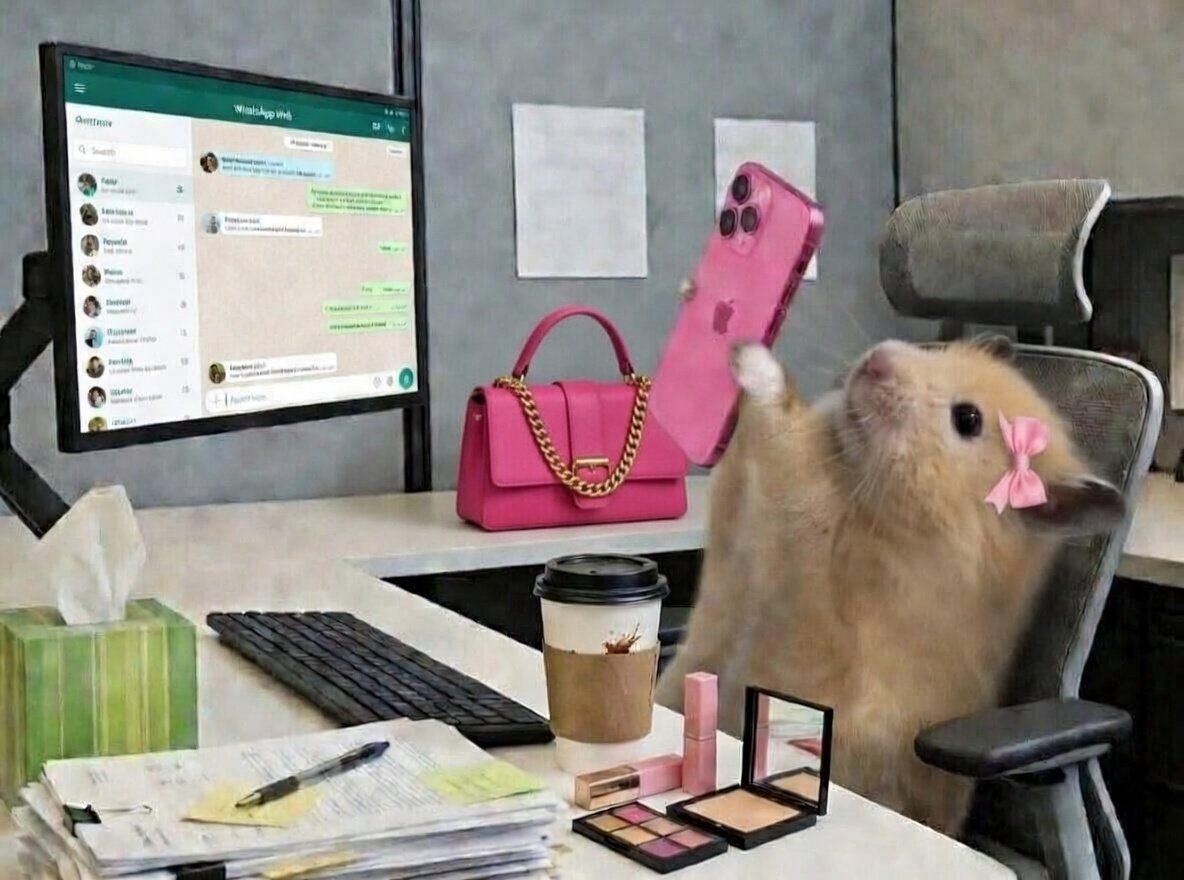 Estoy sobrecargada de trabajo y mal pagada.

Yo en el trabajo: