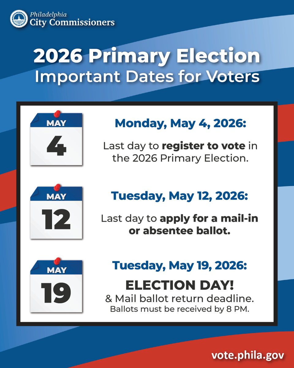 Philadelphia City Commissioners tweet media