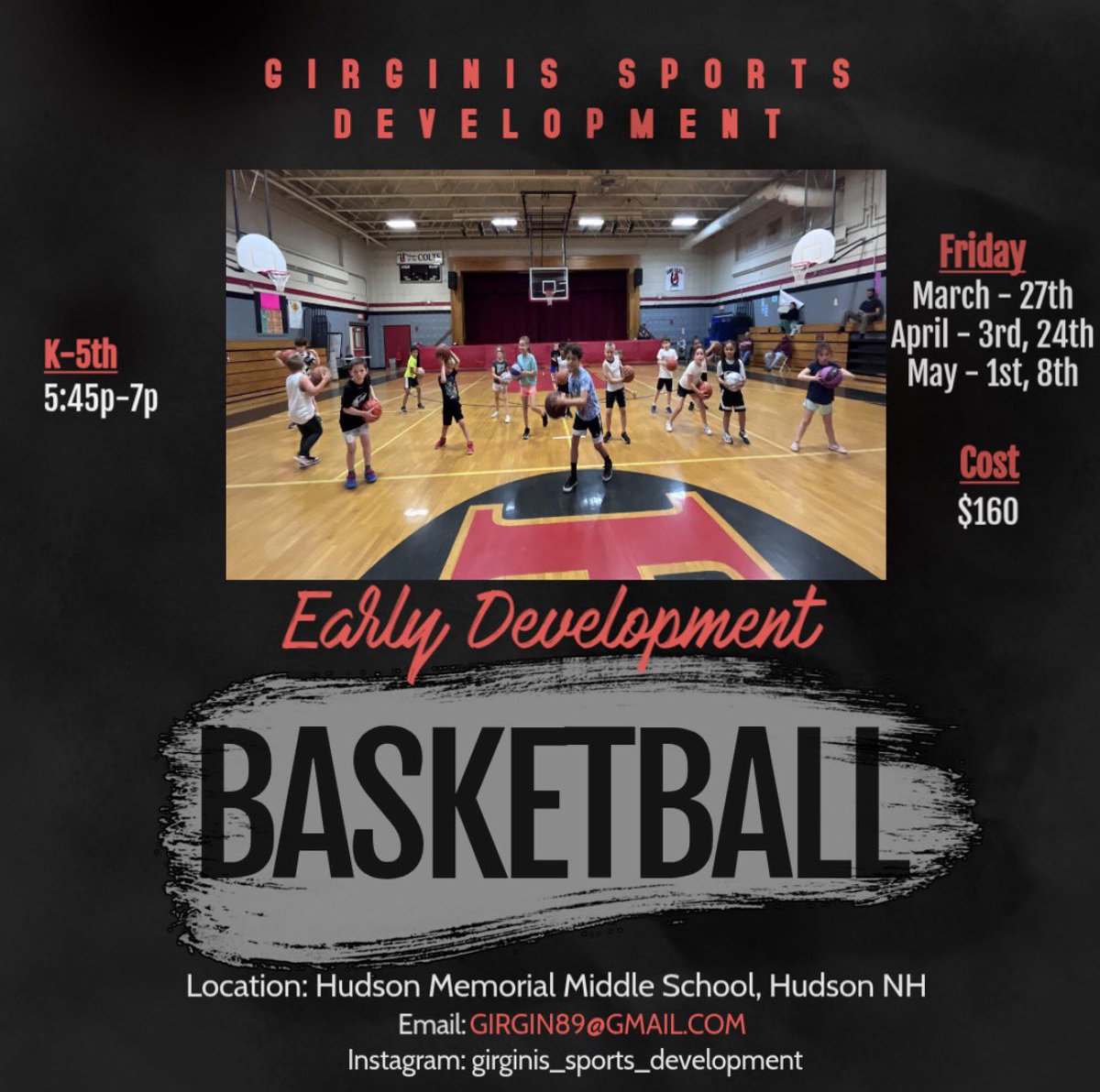 GirginisSports's tweet photo. Our Spring "Early Development" Program registration is OFFICIALLY LIVE! 

Coach Frank and Lori are buzzing with excitement and CAN'T WAIT to get back on the court and have a blast with you all! 😄

Registration Link - https://t.co/brTDWHIhUe https://t.co/zjhT775U4R