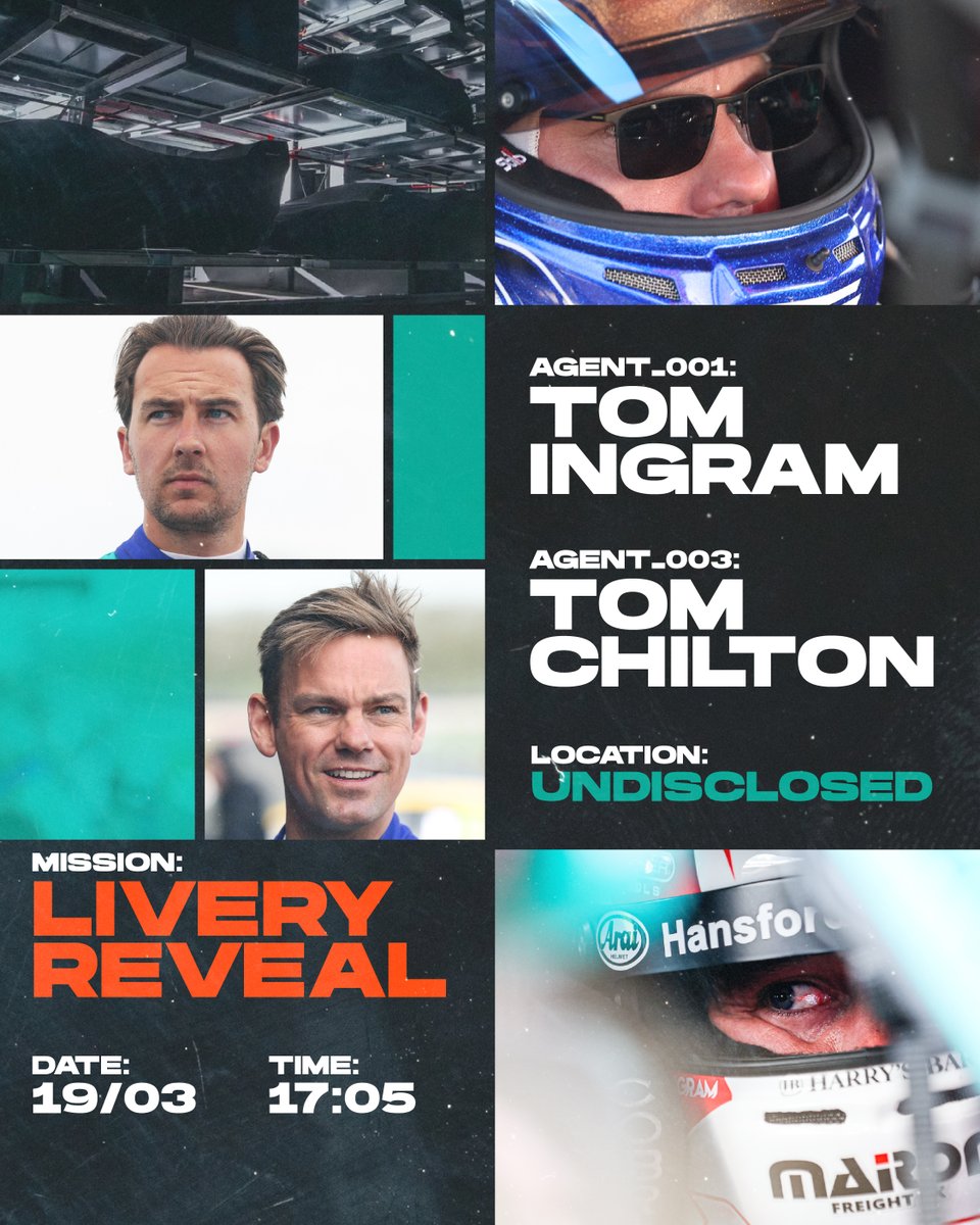 VertuMotors's tweet image. Your mission, should you choose to accept, to reveal the 2026 Team Vertu livery 🏎️

Agents are ready and raring to go, see you soon 👀

#Vertu #EXCELR8 #TeamVertu #BTCC #LiveryReveal @Excelr8M @Tomingram80 @TomChilton_