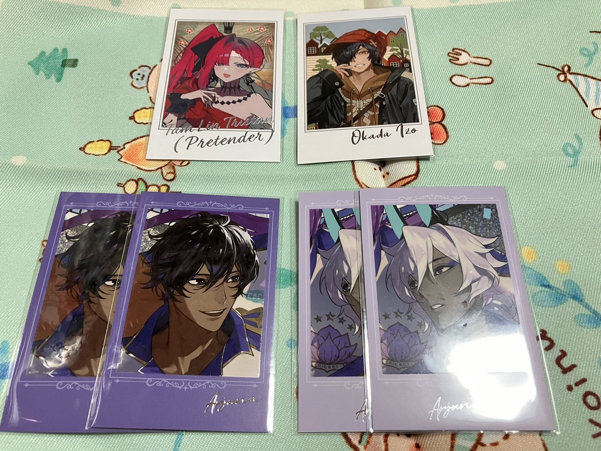 keyaki_gut's tweet photo. 【交換】FGO fes ポートレイト ポトレ

出)
画像参照

求)
定価+送料

画像1枚目→5.6枚目から3枚以上
画像2枚目→5.6枚目から2枚以上
画像3枚目→5.6枚目から同数
画像4枚目上段→5.6枚目から同数
画像4枚目下段→単体可だが纏めて優先 https://t.co/FmkGiaOv7U