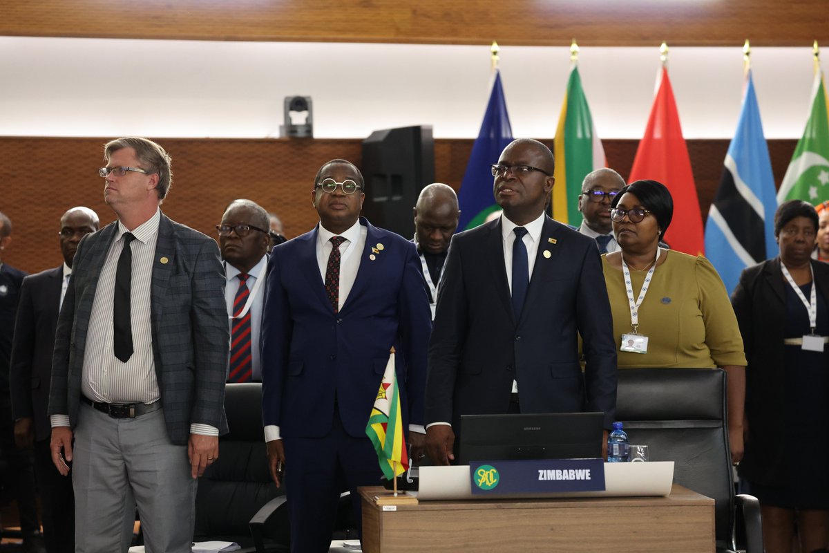 MoFA_ZW's tweet photo. 𝐒𝐀𝐃𝐂 𝐂𝐨𝐮𝐧𝐜𝐢𝐥 𝐨𝐟 𝐌𝐢𝐧𝐢𝐬𝐭𝐞𝐫𝐬 𝐌𝐞𝐞𝐭𝐢𝐧𝐠 𝐂𝐨𝐧𝐜𝐥𝐮𝐝𝐞𝐬 𝐊𝐞𝐲 𝐑𝐞𝐠𝐢𝐨𝐧𝐚𝐥 𝐃𝐢𝐬𝐜𝐮𝐬𝐬𝐢𝐨𝐧𝐬 𝐢𝐧 𝐒𝐨𝐮𝐭𝐡 𝐀𝐟𝐫𝐢𝐜𝐚

The Southern African Development Community (SADC) Council of Ministers meeting has concluded in Pretoria, South Africa, with the Council reaffirming its commitment to strengthening regional integration, peace, and economic cooperation across Southern Africa.

The meeting, chaired by South Africa’s Minister of International Relations and Cooperation Ronald Lamola, focused on addressing global and regional challenges affecting development and security in the region.

Speaking at the closing ceremony of the meeting, Hon. Lamola noted that the world is facing growing uncertainty driven by geopolitical tensions, economic volatility, climate-related shocks and disruptions in global supply chains. He said these developments have direct implications for regions like Southern Africa and require collective reflection and strategic action.

Among the key outcomes of the meeting was a decision to convene a retreat of SADC Ministers of Foreign Affairs before May 2026 to further assess the evolving global situation and chart a coordinated regional response.

The Ministers also reviewed the financial status of the regional bloc and progress in implementing the Regional Indicative Strategic Development Plan(RISDP), which guides the region’s long-term development agenda. The review emphasized prioritising high-impact flagship programmes aimed at unlocking regional growth, accelerating industrialisation, strengthening infrastructure connectivity, and improving resilience to climate-related challenges.

Hon. Lamola stressed that the success of regional integration would ultimately be measured by tangible improvements in the lives of citizens across the region.

The Minister of Foreign Affairs and International Trade of Zimbabwe, Hon. Prof. dr. Amon Murwir,a described the meeting as highly successful, revealing that ministers adopted about 48 decisions aimed at strengthening regional cooperation and accelerating development.

Prof. Murwira said the decisions were reached through strong consensus among member states and were designed to bring the region closer together while tackling poverty through deeper integration.

On the sidelines of the meeting, Zimbabwe held bilateral engagements with the Democratic Republic of the Congo, focusing on strengthening economic cooperation and collaboration in peace and security initiatives.

Prof. Murwira noted that the DRC also expressed appreciation for the leadership provided by H.E. President Emmerson Dambudzo  Mnangagwa during Zimbabwe’s tenure as SADC Chair, particularly in advancing peace processes in the country.

Zimbabwe and South Africa also reviewed progress on bilateral projects, including the Beitbridge One Stop Border Post and plans for a third bridge across the Limpopo River, which is expected to enhance trade and connectivity between the two countries.

The two parties also discussed cultural cooperation, including the repatriation of Zimbabwean heritage artefacts currently in South Africa.

Prof. Murwira reaffirmed Zimbabwe’s commitment to regional integration, emphasizing that cooperation within the region strengthens both collective and individual sovereignty.

He also highlighted Zimbabwe’s regional assistance mechanism, ZimAid, which has been used to support neighbouring countries such as Mozambique during floods and Malawi during times of need, reflecting the spirit of solidarity within the SADC region.

The meeting concluded with ministers reaffirming their shared vision of a prosperous, peaceful and integrated Southern African region, underpinned by cooperation, resilience and sustainable development.