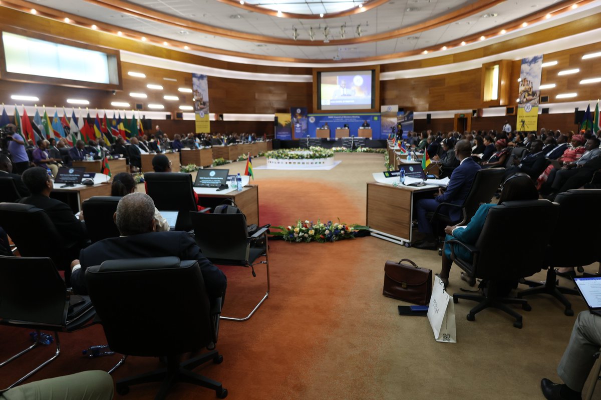 MoFA_ZW's tweet photo. 𝐒𝐀𝐃𝐂 𝐂𝐨𝐮𝐧𝐜𝐢𝐥 𝐨𝐟 𝐌𝐢𝐧𝐢𝐬𝐭𝐞𝐫𝐬 𝐌𝐞𝐞𝐭𝐢𝐧𝐠 𝐂𝐨𝐧𝐜𝐥𝐮𝐝𝐞𝐬 𝐊𝐞𝐲 𝐑𝐞𝐠𝐢𝐨𝐧𝐚𝐥 𝐃𝐢𝐬𝐜𝐮𝐬𝐬𝐢𝐨𝐧𝐬 𝐢𝐧 𝐒𝐨𝐮𝐭𝐡 𝐀𝐟𝐫𝐢𝐜𝐚

The Southern African Development Community (SADC) Council of Ministers meeting has concluded in Pretoria, South Africa, with the Council reaffirming its commitment to strengthening regional integration, peace, and economic cooperation across Southern Africa.

The meeting, chaired by South Africa’s Minister of International Relations and Cooperation Ronald Lamola, focused on addressing global and regional challenges affecting development and security in the region.

Speaking at the closing ceremony of the meeting, Hon. Lamola noted that the world is facing growing uncertainty driven by geopolitical tensions, economic volatility, climate-related shocks and disruptions in global supply chains. He said these developments have direct implications for regions like Southern Africa and require collective reflection and strategic action.

Among the key outcomes of the meeting was a decision to convene a retreat of SADC Ministers of Foreign Affairs before May 2026 to further assess the evolving global situation and chart a coordinated regional response.

The Ministers also reviewed the financial status of the regional bloc and progress in implementing the Regional Indicative Strategic Development Plan(RISDP), which guides the region’s long-term development agenda. The review emphasized prioritising high-impact flagship programmes aimed at unlocking regional growth, accelerating industrialisation, strengthening infrastructure connectivity, and improving resilience to climate-related challenges.

Hon. Lamola stressed that the success of regional integration would ultimately be measured by tangible improvements in the lives of citizens across the region.

The Minister of Foreign Affairs and International Trade of Zimbabwe, Hon. Prof. dr. Amon Murwir,a described the meeting as highly successful, revealing that ministers adopted about 48 decisions aimed at strengthening regional cooperation and accelerating development.

Prof. Murwira said the decisions were reached through strong consensus among member states and were designed to bring the region closer together while tackling poverty through deeper integration.

On the sidelines of the meeting, Zimbabwe held bilateral engagements with the Democratic Republic of the Congo, focusing on strengthening economic cooperation and collaboration in peace and security initiatives.

Prof. Murwira noted that the DRC also expressed appreciation for the leadership provided by H.E. President Emmerson Dambudzo  Mnangagwa during Zimbabwe’s tenure as SADC Chair, particularly in advancing peace processes in the country.

Zimbabwe and South Africa also reviewed progress on bilateral projects, including the Beitbridge One Stop Border Post and plans for a third bridge across the Limpopo River, which is expected to enhance trade and connectivity between the two countries.

The two parties also discussed cultural cooperation, including the repatriation of Zimbabwean heritage artefacts currently in South Africa.

Prof. Murwira reaffirmed Zimbabwe’s commitment to regional integration, emphasizing that cooperation within the region strengthens both collective and individual sovereignty.

He also highlighted Zimbabwe’s regional assistance mechanism, ZimAid, which has been used to support neighbouring countries such as Mozambique during floods and Malawi during times of need, reflecting the spirit of solidarity within the SADC region.

The meeting concluded with ministers reaffirming their shared vision of a prosperous, peaceful and integrated Southern African region, underpinned by cooperation, resilience and sustainable development.